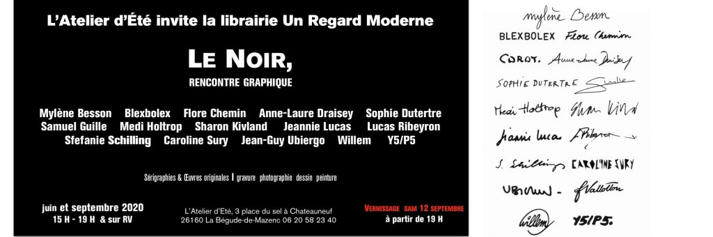 2020 expo Le Noir La Begude de Mazenc